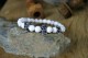 NÁRAMEK Z NEREZOVÉ OCELI SKULLS WHITE PEARL