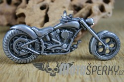 PŘEZKA OPASKOVÁ CHOPPER SILVER