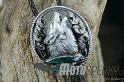 BOLO TIE WOLF HEAD COLORS