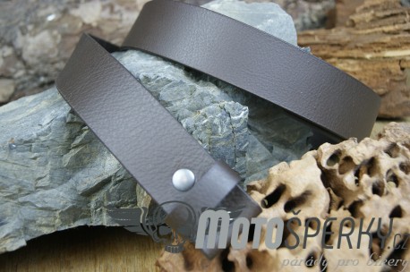 OPASEK BUFALLO LEATHER BROWN CZ