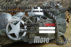 DÁRKOVÝ POUKAZ V HODNOTĚ 200 Kč