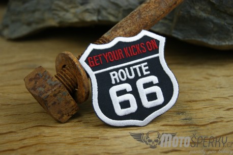 Nášivka Route 66 Get your kicks on