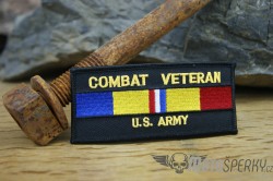Nášivka Combat Veteran U.S. Army
